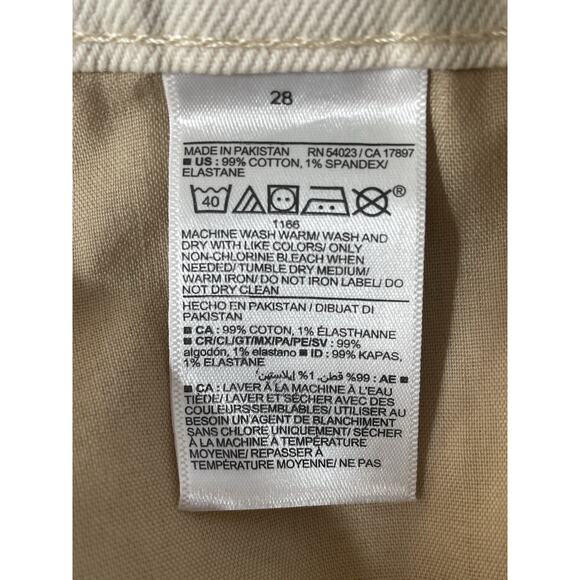 Old Navy Shorts Jean Denim Cut Off Frayed Sky Hi A-Line - Picture 12 of 12